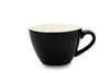 6 x BLACK 10oz Cup & Saucer