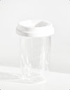 1 x White Glass Double Wall Cup (Large)